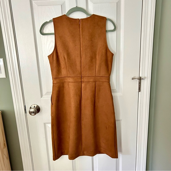 Loft Faux Suede Dress - Picture 7 of 7